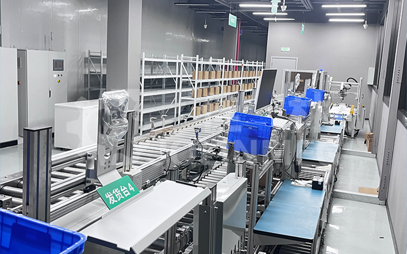 藥品高速分揀包裝線 醫(yī)藥配送中心高效分揀